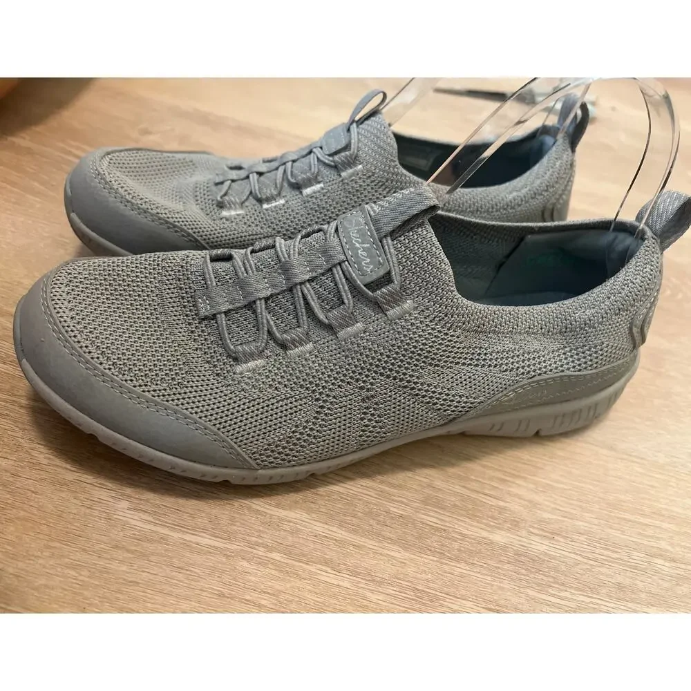 Skechers Woman Be-Cool -My Goals Shoe 100346 Size 8.5 Gray Slip On - Picture 3 of 8